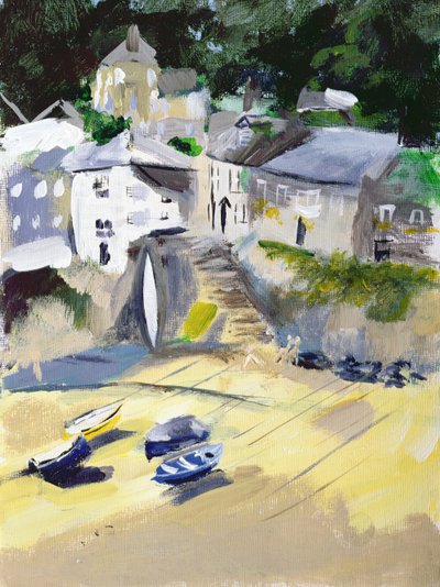 Mousehole, Cornwall door Sophia Elliot